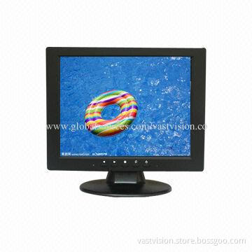 10.4-inch TFT LCD Monitor, VGA/RCA/BNC Input are Available, 640 x 480 Pixels